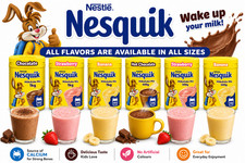 Nesquik Milkshake Powder Mix Chocolate Strawberry Banana Hot Chocolate Drink Hot Powdered Drinks price