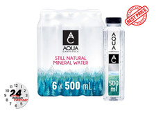 AQUA Carpatica Natural Still Mineral Water 6 X 500 ml (Pack of 6) UK Water price