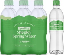 by Amazon Sparkling Spring Water, 6 x 500ml Water price