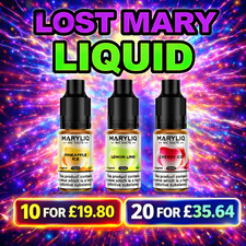 MARY LIQ NIC SALT LOST MARY Vape Juice MARY LIQ Liquid 10ml 10mg/ 20mg 50PG/50VG Lemonade and Fruit Juice price