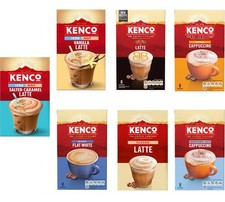 Kenco Instant Coffee Sachets Buy 6 Get Free UK Post (6/8 sachets Per Box) Iced Coffees price