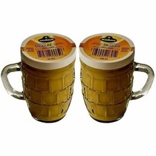 Kuhne Traditional Smooth & Mild German Mustard in Beer Mug Glass Jar 250 ml x 2 Traditional Beverages price