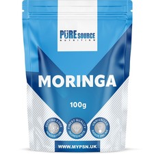 PSN Pure Moringa SuperLeaf Powder 100g Natural Multi Vitamin,Superfood- Vegan Cold Powdered Drinks price