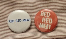 Red Red Meat (indie rock / Sub Pop) two 25mm button badges. Free UK postage! Red Meat price