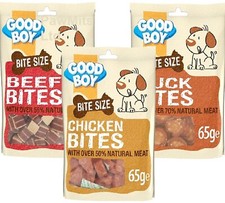 65g DELI BITES - (x1 / x10) - Good Boy Pawsley Dog Food Meat bp Training Treats Deli Meats price