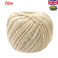70M Cooking Tools Butcher's Cotton Twine Meat Barbecue Sausage Tie Meat String White Meat price