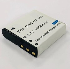 3.7V 1250mAh for CAS.NP-40 Rechargeable VIDEO Camera Li-ion Battery Video Camera Batteries price