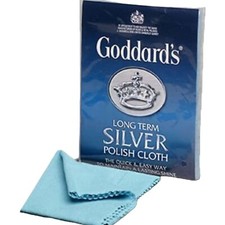 Goddards Silver Jewellery Polish Cloth Cleaner Cleans Long Term Protects Shine Polishers and Cleaners price
