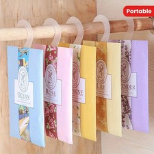 5pcs Fragrance Sachet Natural Scented Wardrobe Hanging Air Freshener Bag Room UK Room Fragrance price