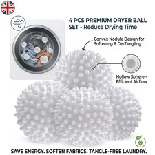 REUSABLE TUMBLE ECO DRYER CLOTHES SOFTENER WASHING MACHINE BALLS Washing Machine Products price