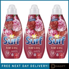 SURF PEONY & ROSE LAUNDRY WASHING CONCENTRATED LIQUID DETERGENT 24 WASHES 650ML Laundry Detergent price