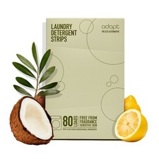 Adapt Laundry Detergent Strips Sheets 80 loads Eco Fragrance Free Laundry Detergent price