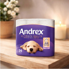 Andrex Toilet Rolls x16 Ultimate Quilts Fragrance-Free 3 Ply Toilet Paper Toilet Paper price