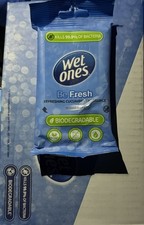 Wet Ones Be Fresh Antibacterial hand and Body Wipes - 12 wipes Wet Wipes price