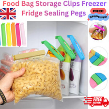 5PCS Food Bag Sealing Clips Kitchen Storage Freezer Fridge Snack Bag Closers Refrigerator Bags price