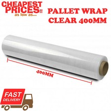 1 x CLEAR PALLET STRETCH SHRINK WRAP CAST PARCEL PACKING CLING FILM STRONG ROLL Cling Film price