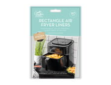 80x Rectangle Air Fryer Disposable Liner Sheets Greaseproof Paper 14 x 20.5cm Baking Paper price