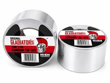 Aluminium Foil Tape Silver Heat Resistant Insulation Duct Sealing HVAC Tape 10m Aluminum Foil price
