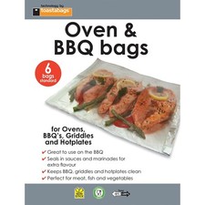 Standard Oven & BBQ Bags 6 Pack, Cooking Bags for Roasting, Grilling & Storage Oven Bag price