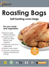 8 x Roasting Bags - Self Basting Oven Bags - Size: Standard -  25 x 38CM Oven Bag price