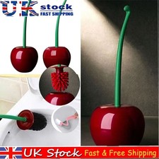 Toilet Brush And Holder Set Standing WC Bathroom Cleaning Brush Cherry Shaped UK Toilet Set price