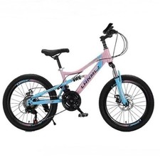Girls Mountain Bike 18" 20" 22' 24'' Pink Kids Bicycle 7 Speed Dual Suspension Mountain Bikes price