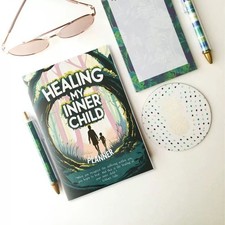 Self-Care Healing my Inner Child Planner Daily Practice Book  Emotional Healing Child Care Books price