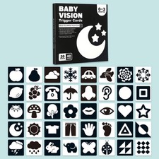 20pcs /Book Baby Early Learning Card Children Eye Care Visual Stimulation Card, Child Care Books price