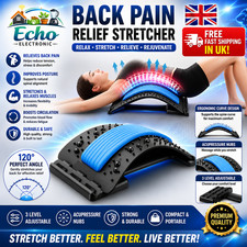 Back Stretcher for Pain Relief | Multi-Level Spine Cracker Support Device Massage Devices price