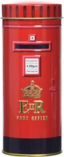 New English Teas British Post Box Tea Caddy with 14 English Breakfast Teabags, English price