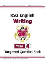 KS2 English Year 4 Writing Targeted Question Book (CGP Year 4 English) English price