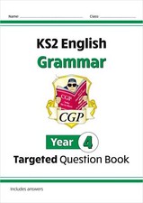 KS2 English Year 4 Grammar Targeted Question Book (with Answers) (CGP Year 4 En English price