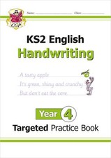 KS2 English Year 4 Handwriting Targeted Practice Book (CGP Year 4 English) English price