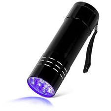 UV Black Light Torch, Ultra Violet, Forensic Blood, Gas Leak, Urine Detector UK Torch price