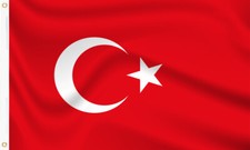 Turkey Flag 3ft x 2ft Turkish Flag 3x2' Polyester Fast despatch Turkish price