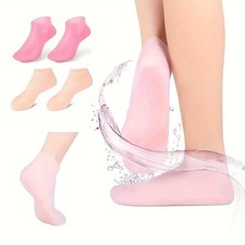 2pcs Silicone Foot Care Socks Moisturizing Gel Socks Elastic Cracked Skin Care Foot Care price