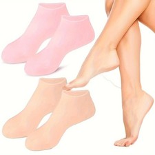 2pcs Silicone Foot Care Socks Moisturizing Gel Socks Elastic Cracked Skin Care Foot Care price