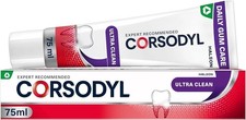 Corsodyl Toothpaste Ultra Clean, Daily Gum Care, Help Stop and Prevent Bleeding Toothpastes price