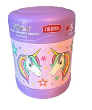 Thermos FUNtainer Purple Unicorns Stars Stainless Steel Food Liquid Container Liquid & Food Thermos price