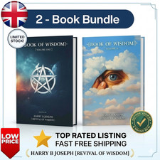 Book of Wisdom Volumes 1 & 2 by Harry B. Joseph (Paperback 2-Book Spiritual Set) Religious Books price