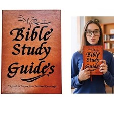 Bible Study Guides A Guide to Deepen Your Faith And Knowledge Devotional Journal Religious Books price