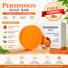 Persimmon Soap Bar for body Odor persimmon and Green tea Extract For Men & Women Soaps price