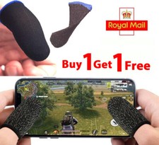 1 Pair Thumb Finger Sleeve Mobile Game Sleeve Touch Screen Gaming Gloves PUBG Console Accessories price