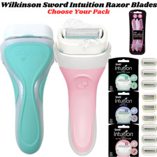 Wilkinson Sword Intuition Ultra,Sensitive,Dry Skin Razor Refil Women No Gel Need Razors and Refills price