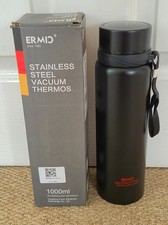 1L Ermic Stainless Steel Vacuum Thermos  With Temperature Display & Strainer New Thermos price