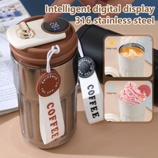 Smart Leakproof Insulated Thermal Travel Stainless Steel Coffee Mug Cup Flask UK Thermos price