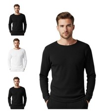 Men’s Long Sleeve Thermal T-Shirt Warm, Cosy & Soft Brushed Fabric Underwear Thermal Underwear price