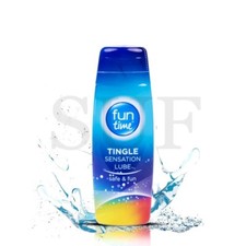 Fun Time tingle Flavoured Lubricant Water Based Gel Edible Sex Aid Bottle 75ml Lubricant Gel price