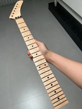 Banana head 22fret Natural color Maple Guitar Neck sickle lock nut matte Electric Guitars price