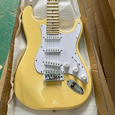 Yellow ST Style Electric Guitar Maple Fingerboard SSS Pickups Electric Guitars price